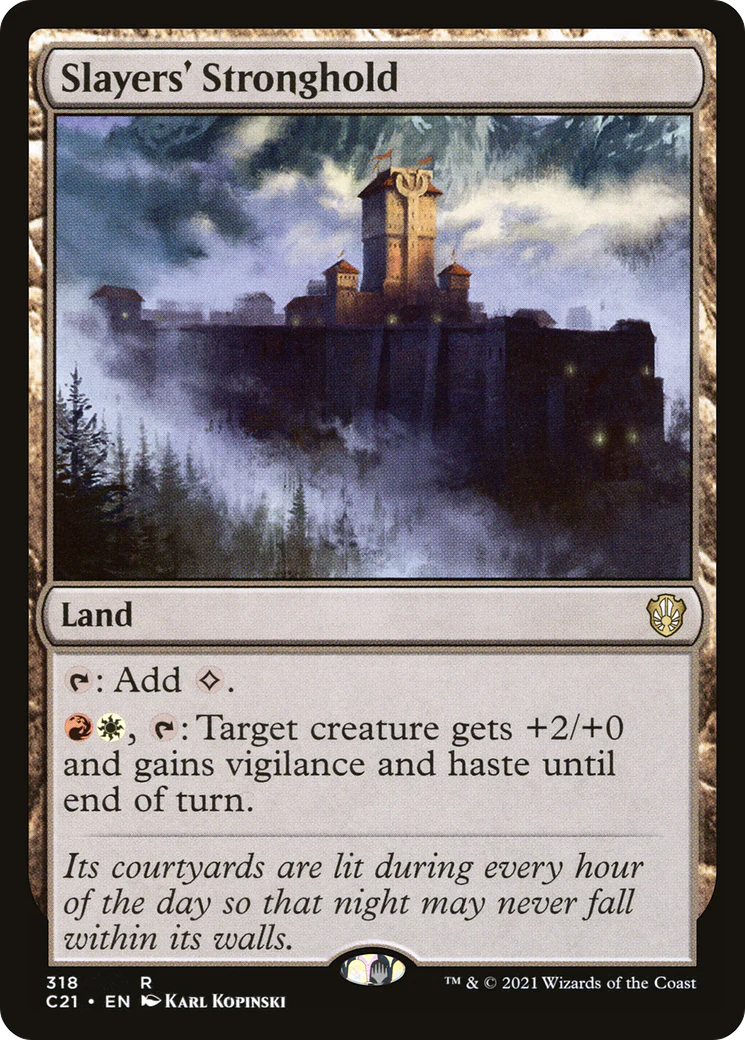Slayers' Stronghold (C21-318)  - Commander 2021
