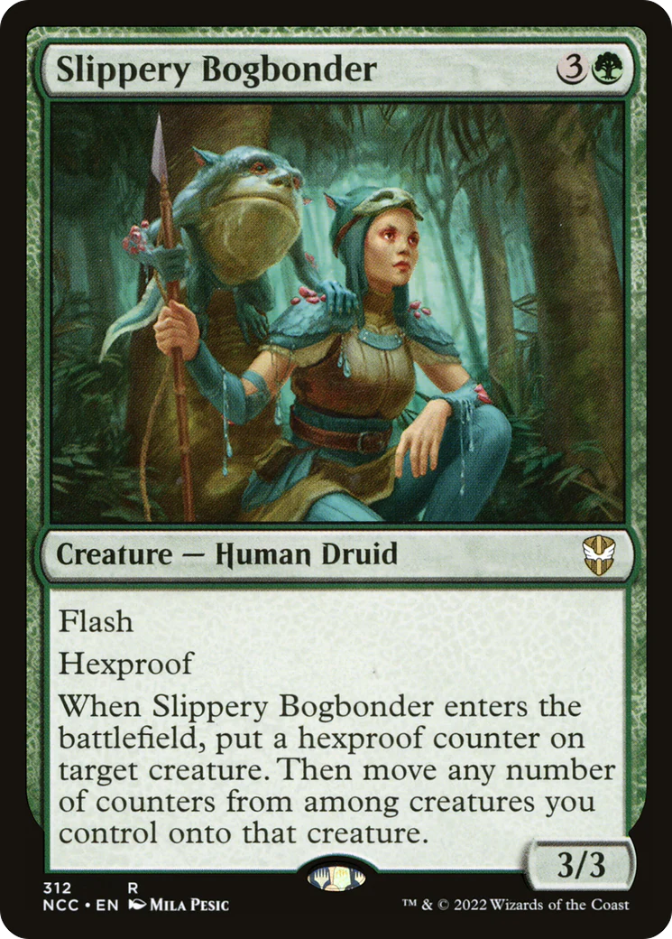 Slippery Bogbonder (NCC-312)  - New Capenna Commander