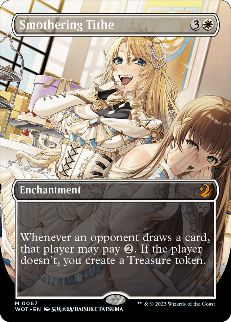 Smothering Tithe (Anime Borderless) (WOT-067)  Foil - Wilds of Eldraine: Enchanting Tales