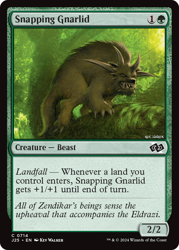 Snapping Gnarlid (J25-714)  - Foundations Jumpstart