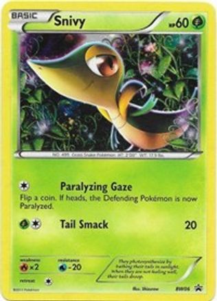 Snivy BW06  - Holofoil Black and White Promos - Promo