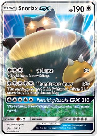 Snorlax GX SM05/248 - Holofoil SM Promos