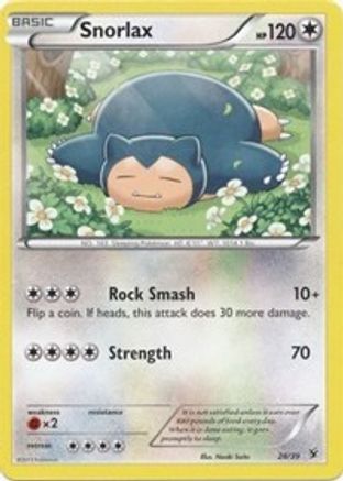 Snorlax   Kalos Starter Set