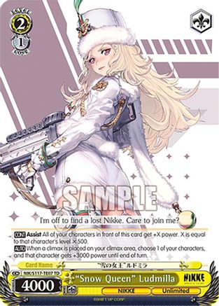 "Snow Queen" Ludmilla (NIK/S117-TE07 TD) - GODDESS OF VICTORY: NIKKE