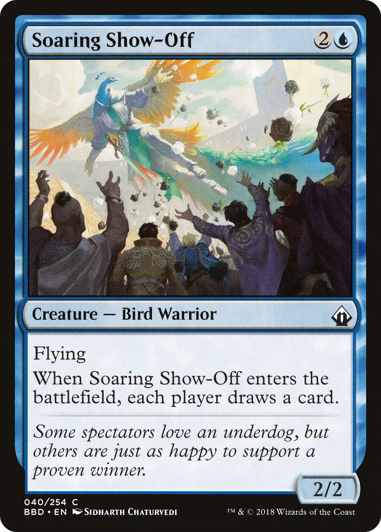 Soaring Show-Off (BBD-040)  Foil - Battlebond