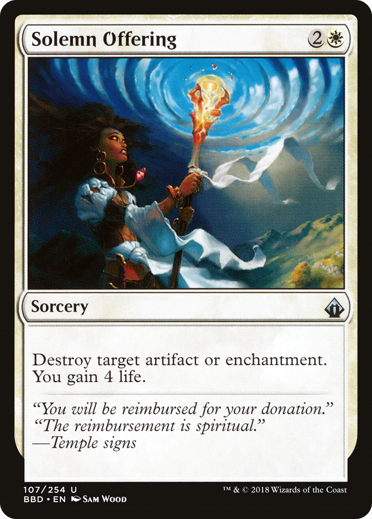 Solemn Offering (BBD-107)  - Battlebond