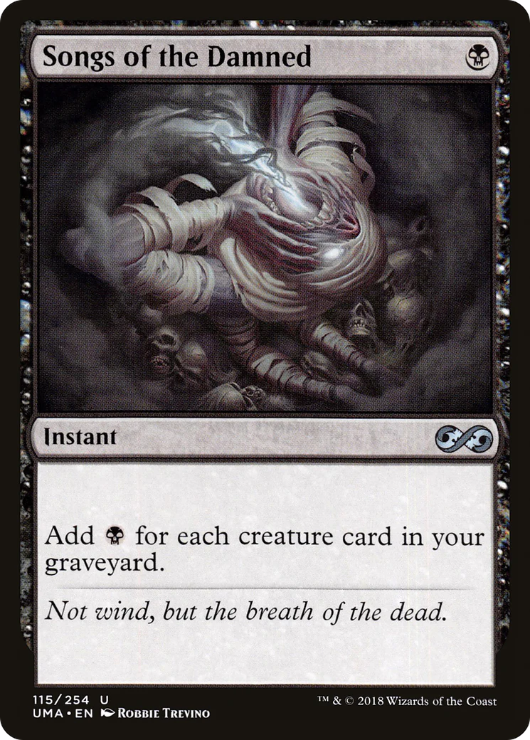 Songs of the Damned (UMA-115)  Foil - Ultimate Masters
