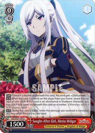 Sought-After Girl, Alexia Midgar (EIS/SX07-039) - The Eminence in Shadow