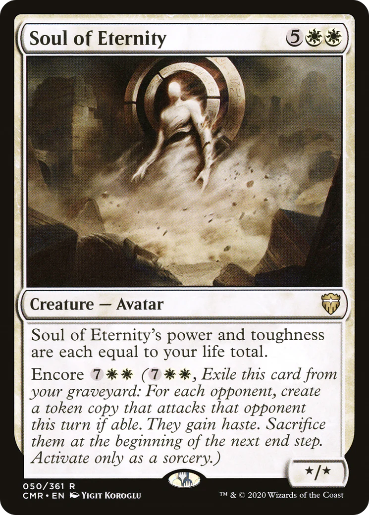 Soul of Eternity (CMR-050)  Foil - Commander Legends