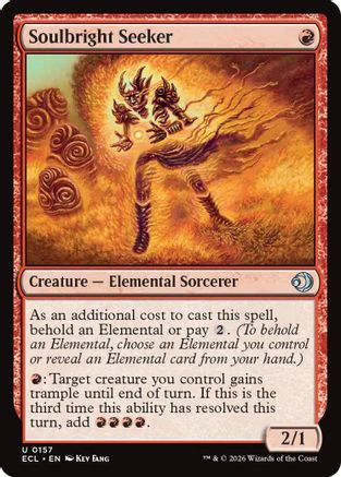 Soulbright Seeker (ECL-157)  - Lorwyn Eclipsed