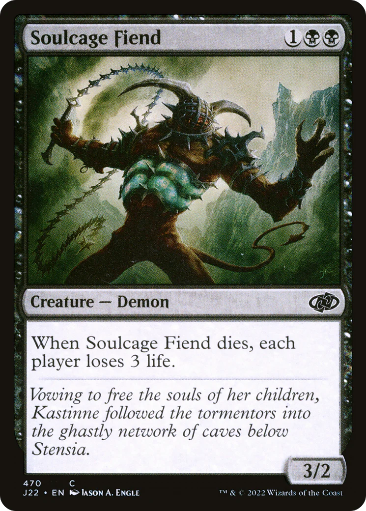 Soulcage Fiend (J22-470)  - Jumpstart 2022