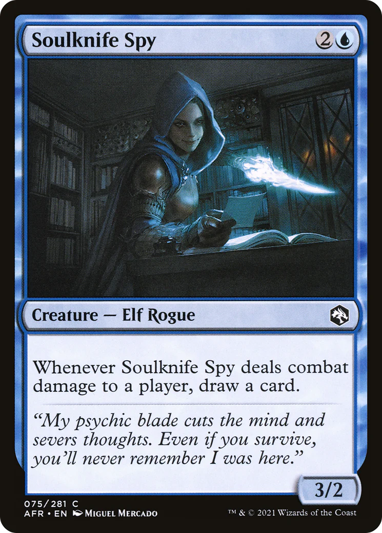 Soulknife Spy (AFR-075)  - Adventures in the Forgotten Realms