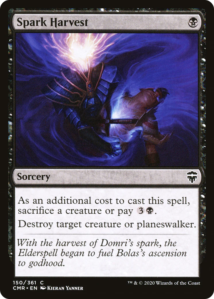 Spark Harvest (CMR-150)  - Commander Legends