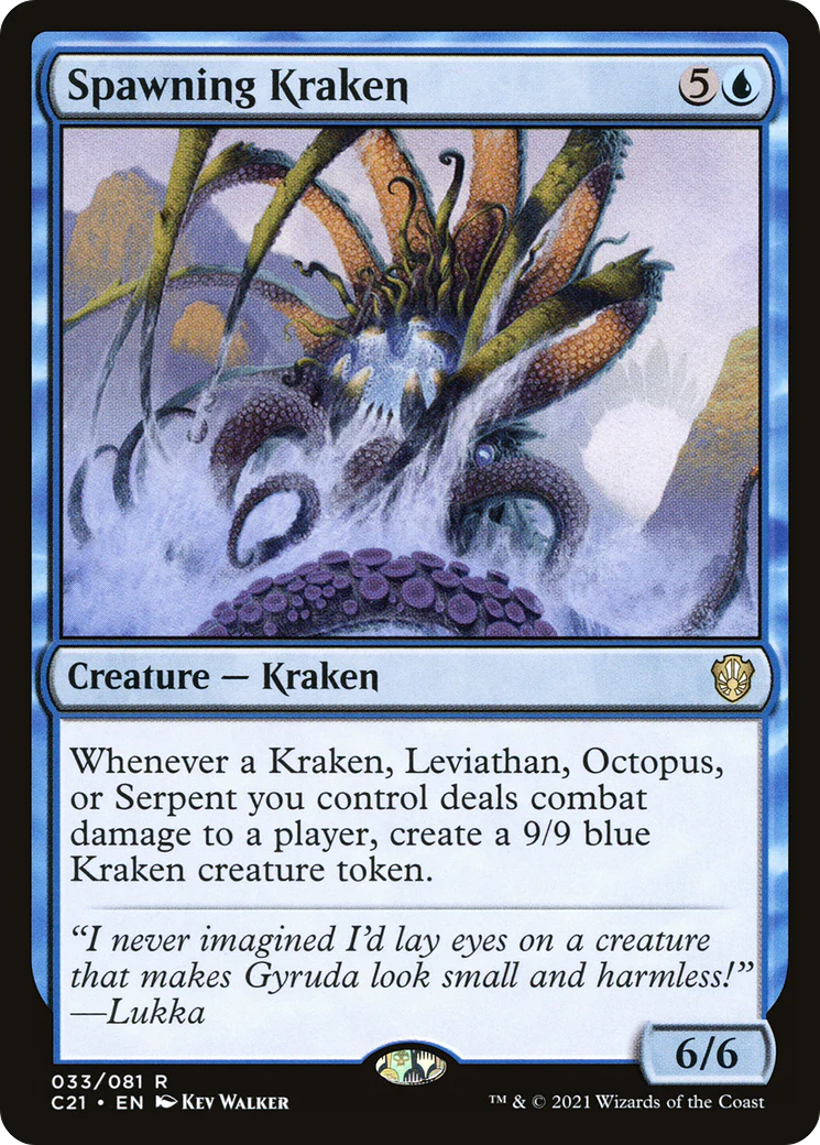Spawning Kraken (C21-033)  - Commander 2021