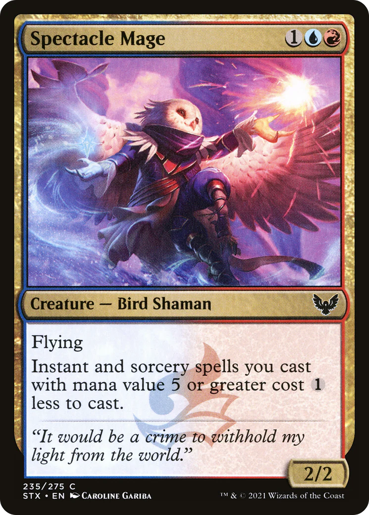 Spectacle Mage (STX-235) Foil - Strixhaven: School of Mages
