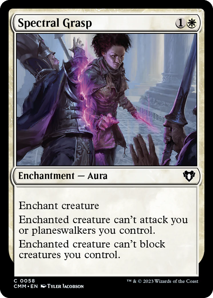 Spectral Grasp (CMM-058)  - Commander Masters