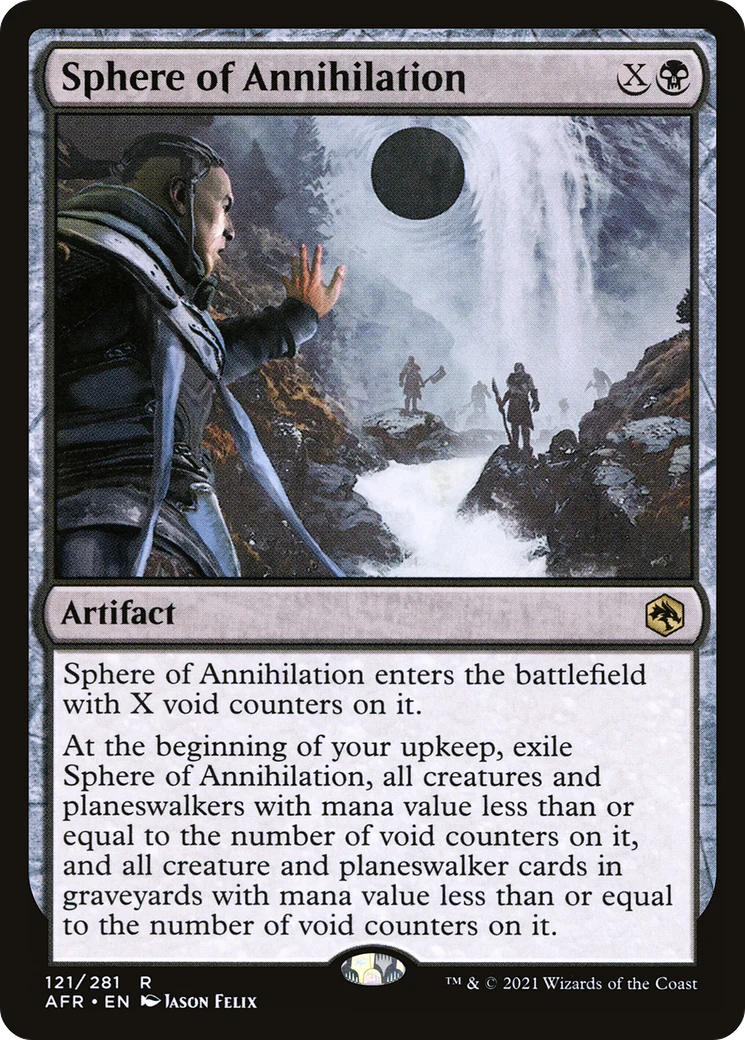 Sphere of Annihilation (AFR-121)  - Adventures in the Forgotten Realms
