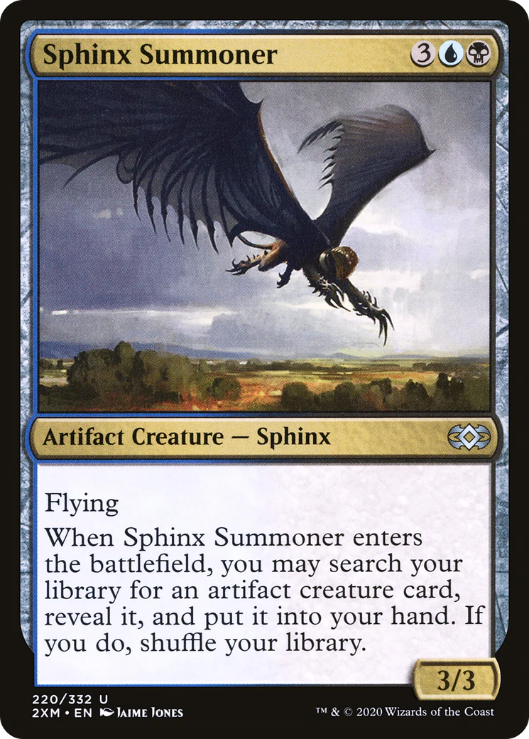 Sphinx Summoner (2XM-220)  - Double Masters