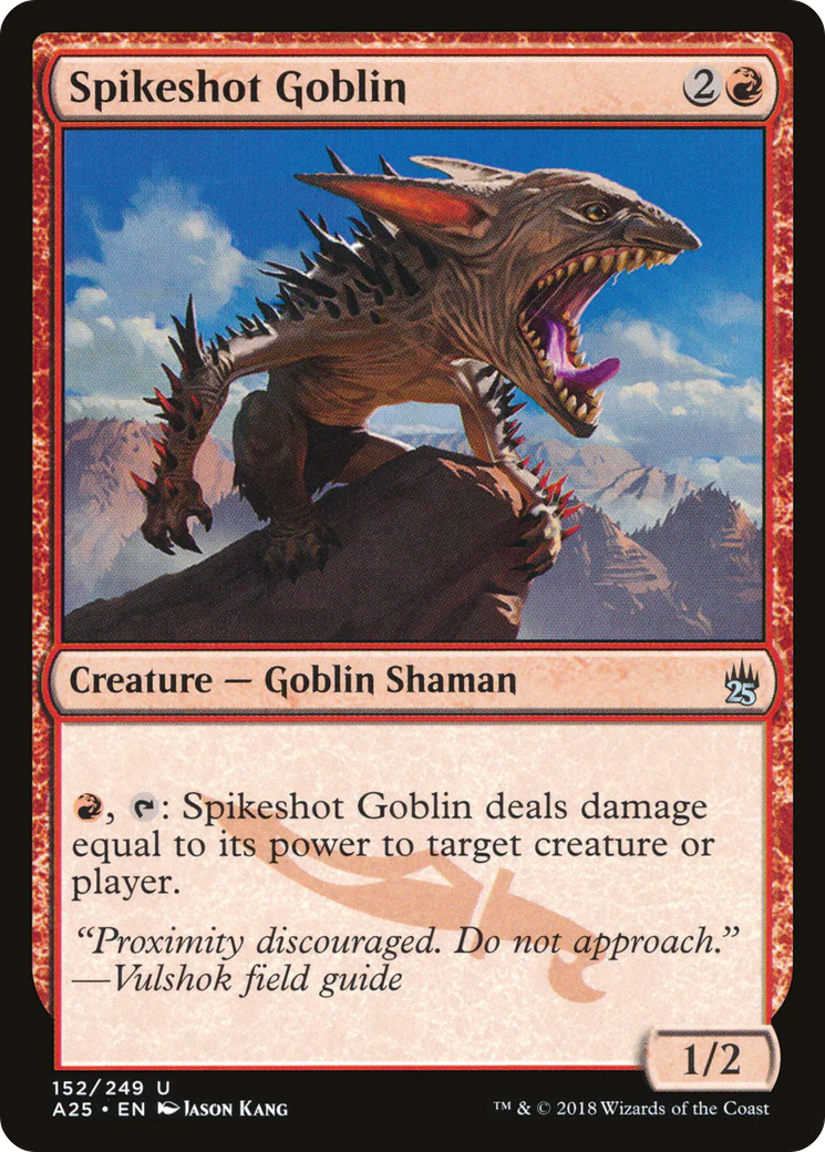 Spikeshot Goblin (A25-152)  - Masters 25