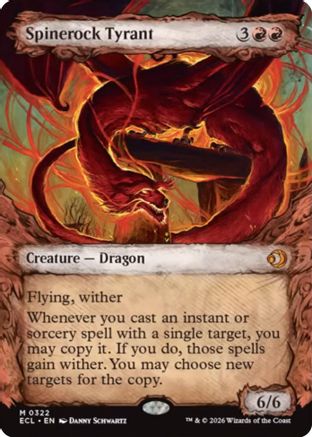 Spinerock Tyrant (0322) (Showcase) (ECL-322) Foil - Lorwyn Eclipsed