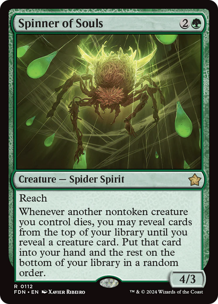 Spinner of Souls (FDN-112) Foil - Foundations