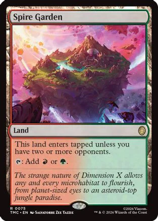 Spire Garden (TMC-075)  - Commander: Teenage Mutant Ninja Turtles