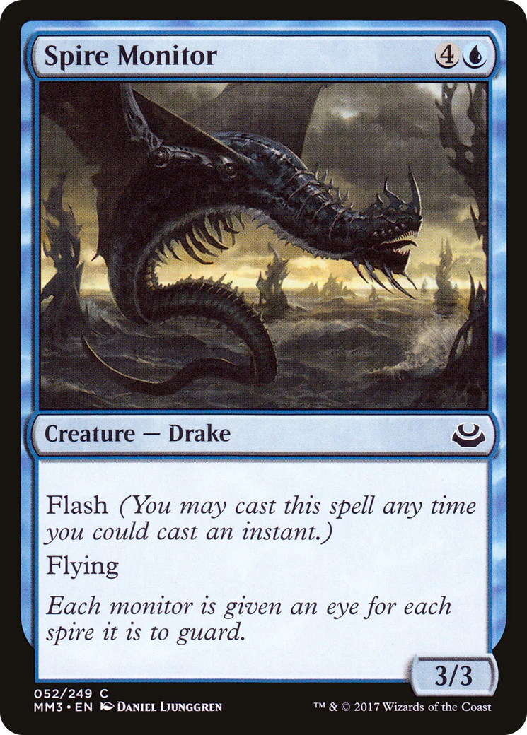 Spire Monitor (MM3-052)  Foil - Modern Masters 2017