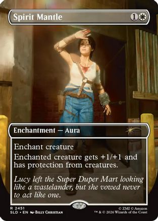 Spirit Mantle (SLD-2451)  Foil - Secret Lair Drop Series