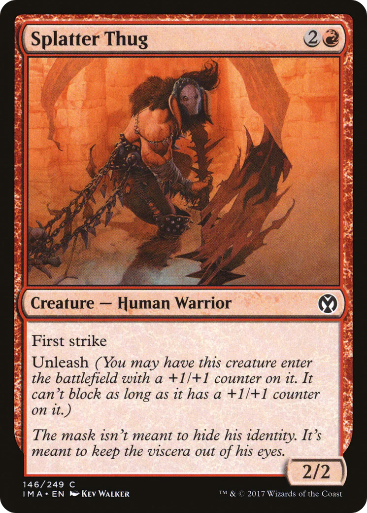 Splatter Thug (IMA-146)  Foil - Iconic Masters