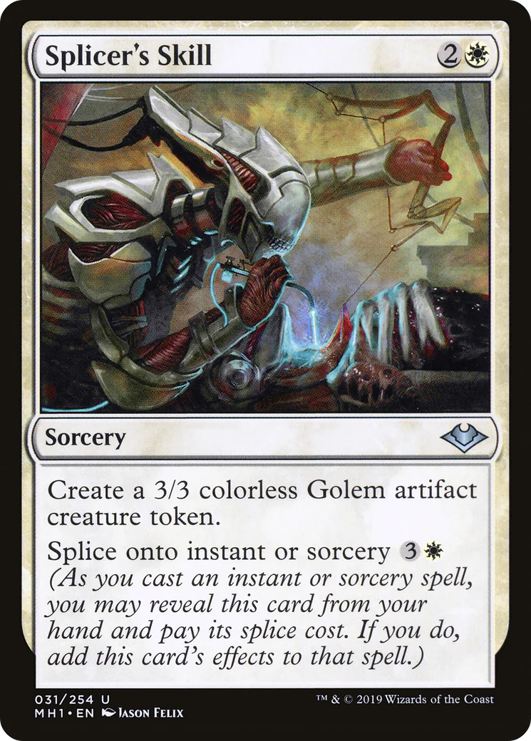 Splicer's Skill (MH1-031)  Foil - Modern Horizons