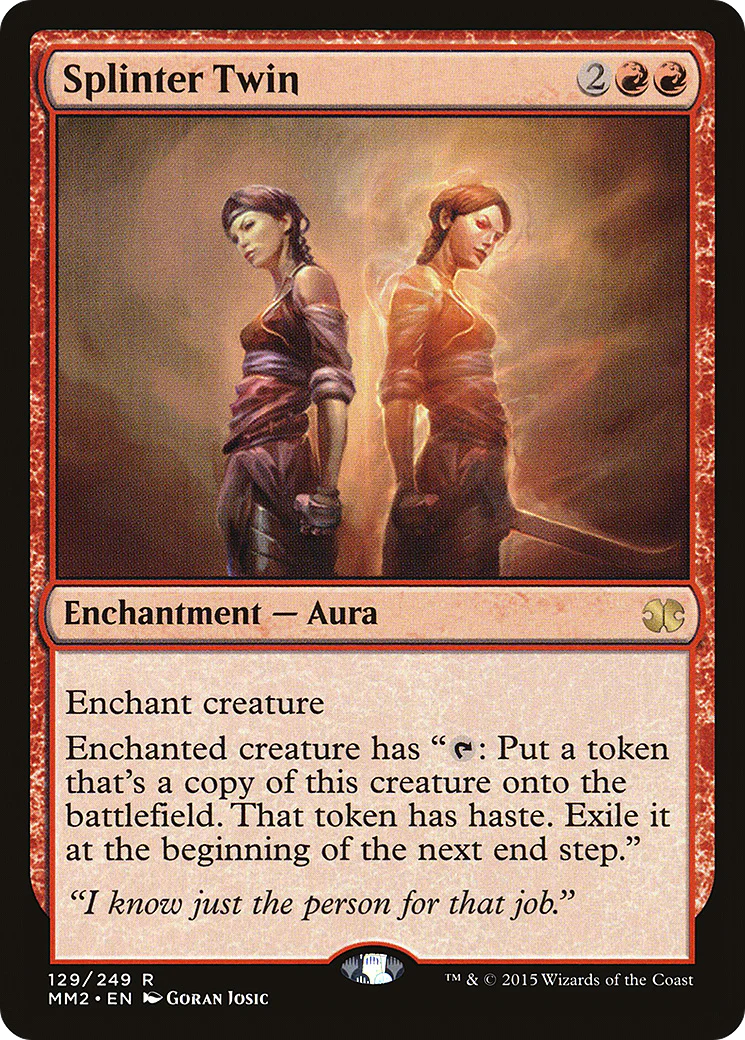 Splinter Twin (MM2-129)  - Modern Masters 2015
