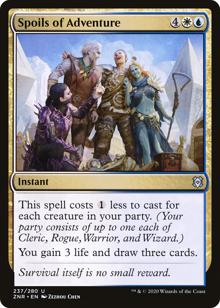 Spoils of Adventure (ZNR-237)  - Zendikar Rising