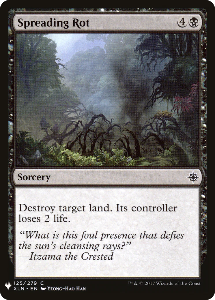Spreading Rot (LIST-XLN-125)  - The List