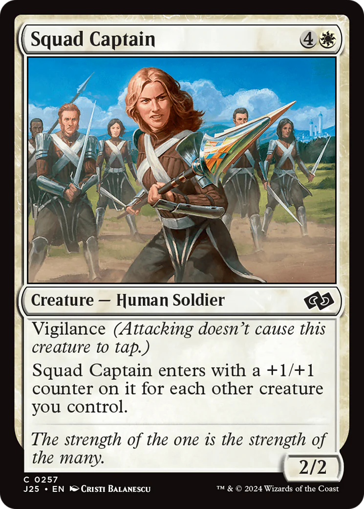 Squad Captain (J25-257)  - Foundations Jumpstart