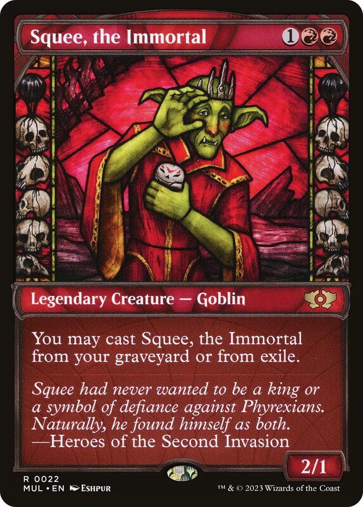 Squee, the Immortal (MUL-022)  Foil - Multiverse Legends: (Showcase)
