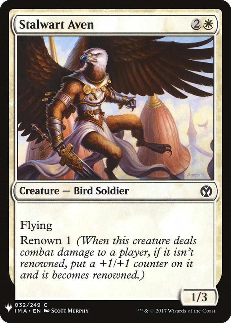 Stalwart Aven (LIST-IMA-32)  - The List
