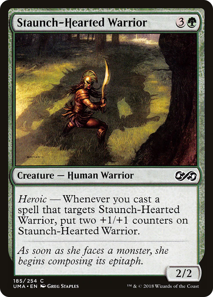 Staunch-Hearted Warrior (UMA-185)  - Ultimate Masters