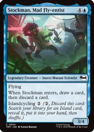 Stockman, Mad Fly-entist (TMT-054)  Foil - Teenage Mutant Ninja Turtles