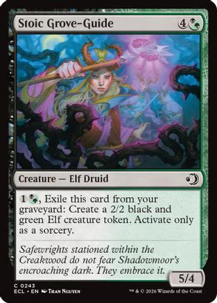 Stoic Grove-Guide (ECL-243) - Lorwyn Eclipsed