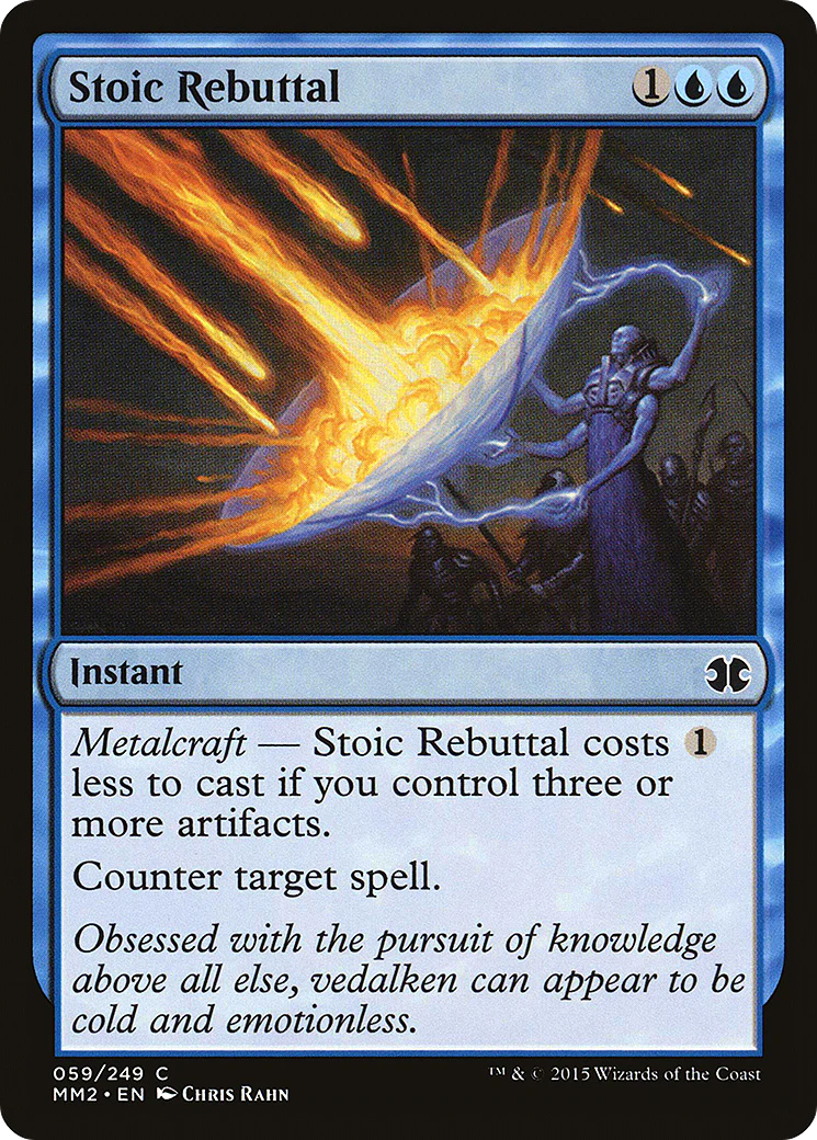 Stoic Rebuttal (MM2-059)  - Modern Masters 2015