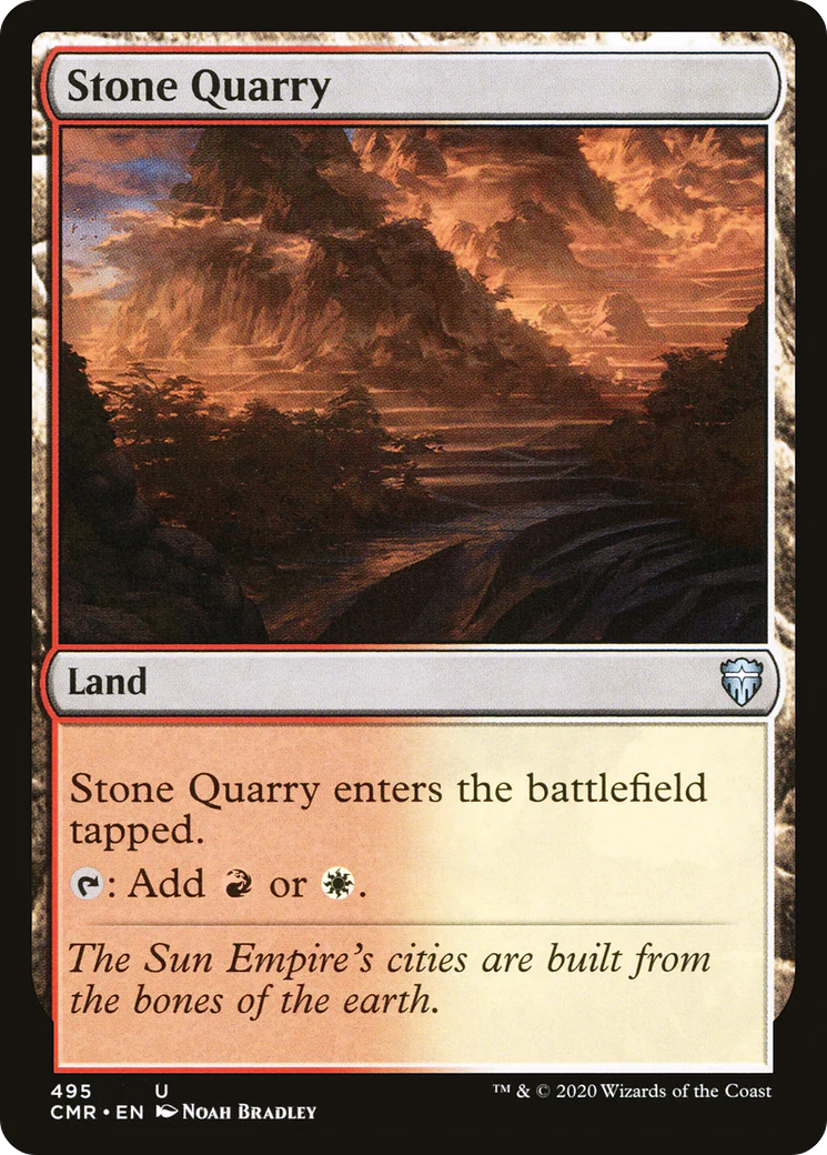 Stone Quarry (CMR-495)  - Commander Legends
