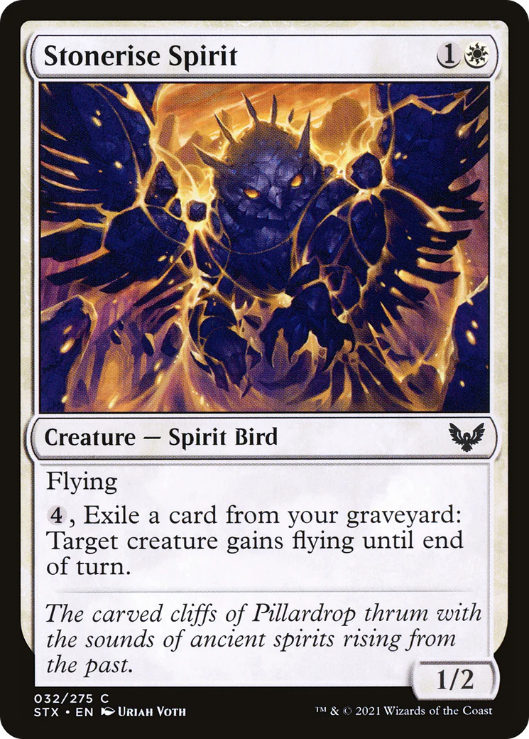 Stonerise Spirit (STX-032)  Foil - Strixhaven: School of Mages