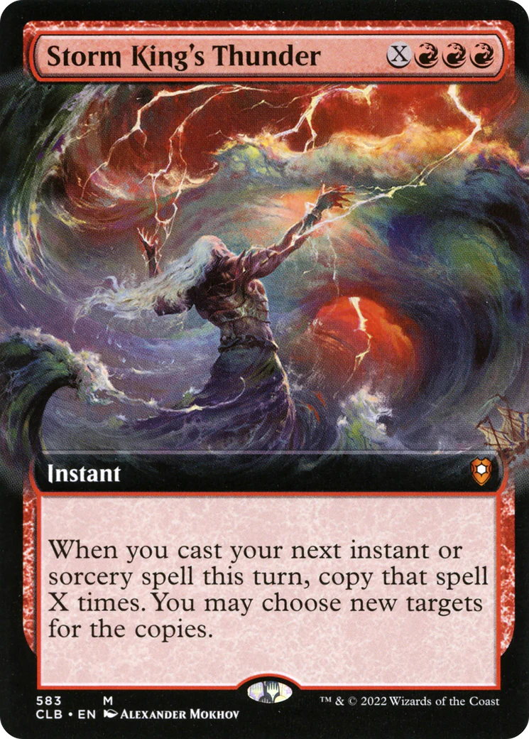 Storm King's Thunder (Extended Art) (CLB-583)  Foil - Commander Legends: Battle for Baldur's Gate: (Extended Art)