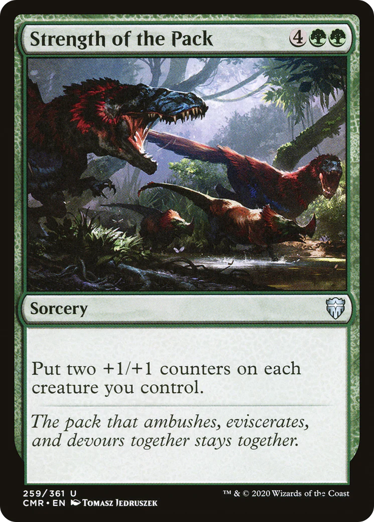 Strength of the Pack (CMR-259)  - Commander Legends