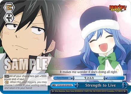 Strength to Live (FT/S120-E100 CR) - FAIRY TAIL 100 YEARS QUEST