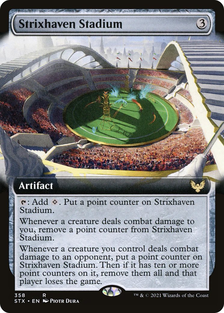 Strixhaven Stadium (Extended Art) (STX-358)  - Strixhaven: School of Mages: (Extended Art)