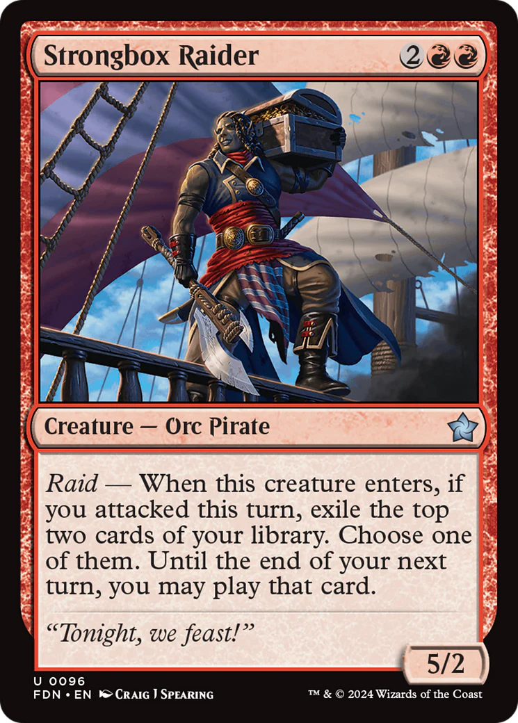 Strongbox Raider (FDN-096)  - Foundations