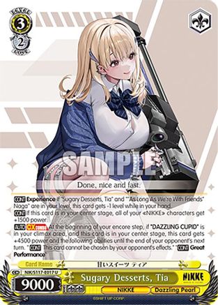 Sugary Desserts, Tia (NIK/S117-E017 U) - GODDESS OF VICTORY: NIKKE