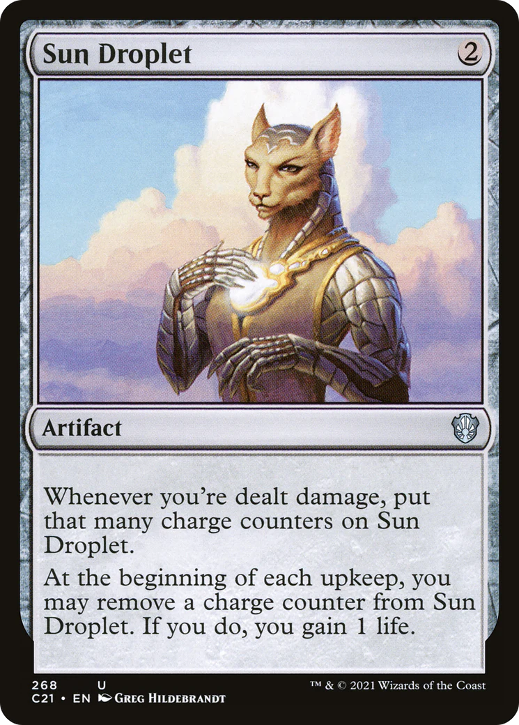 Sun Droplet (C21-268)  - Commander 2021