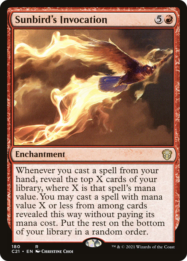 Sunbird's Invocation (C21-180)  - Commander 2021